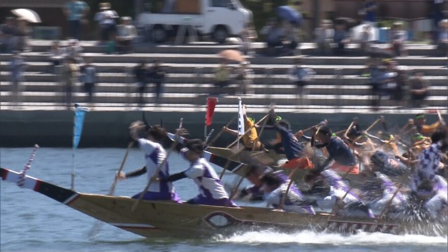 2017年5月28日(日)　相生湾でペーロン競漕　