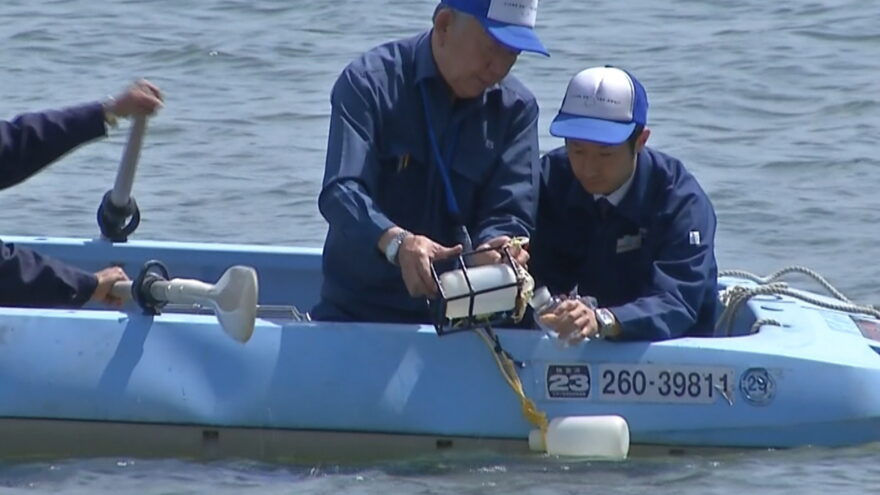 2017年5月8日(月)　淡路の海水浴場の水質等の調査