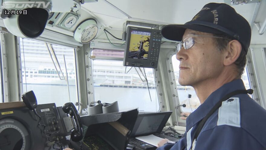 2018年12月19日（水） 年末年始に向けて　神戸港で航路標識の安全点検