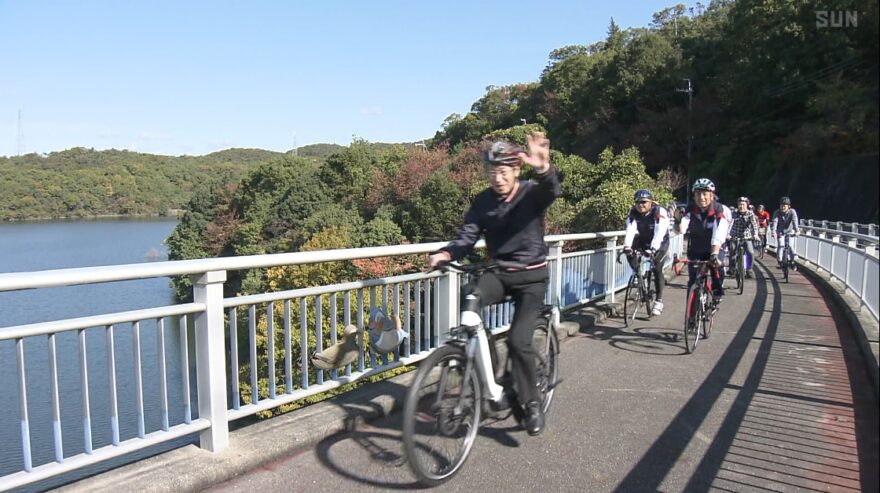 神出山田自転車道がリニューアル　豊かな自然の中でサイクリング