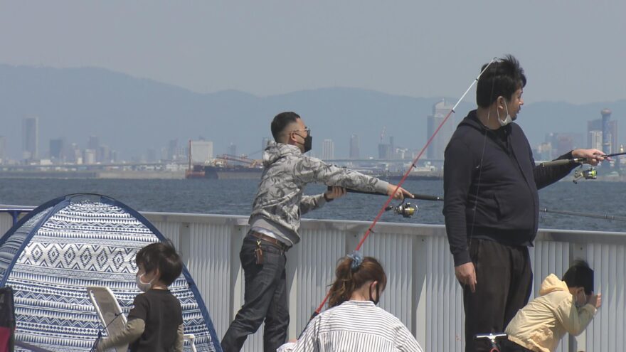 「釣り禁止エリア」で「海釣り実証実験」　神戸六アイ