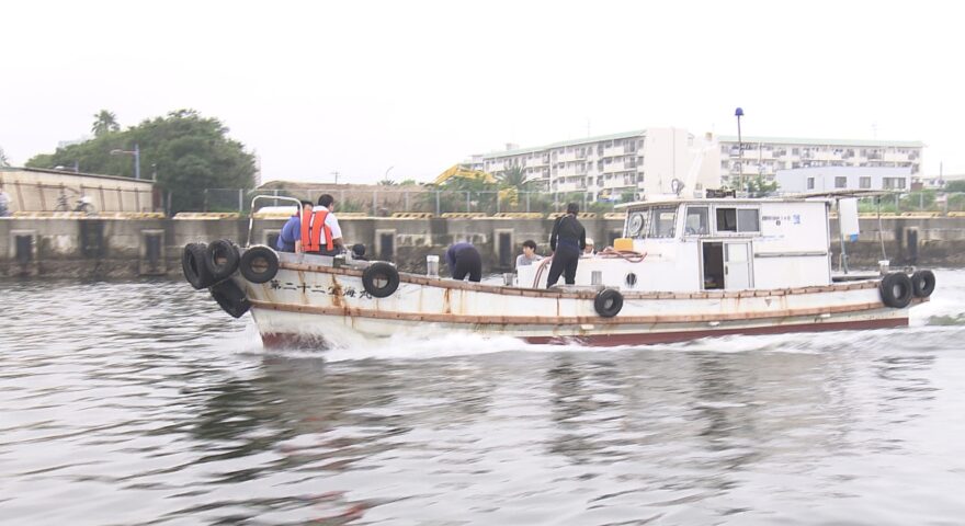 「海の栄養を豊かに」神戸市漁協が須磨海岸沖で試験調査