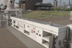 台風シーズンに備え　神戸市で防潮扉の閉鎖訓練