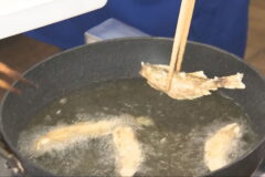 地元の魚をもっと食べて　香美町の小学校で「魚の料理教室」